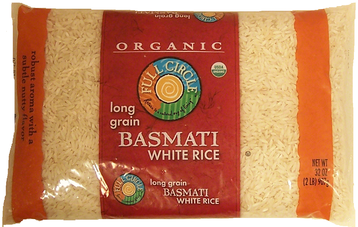 Full Circle&nbsp;&nbsp;long grain basmati white rice Full-Size Picture